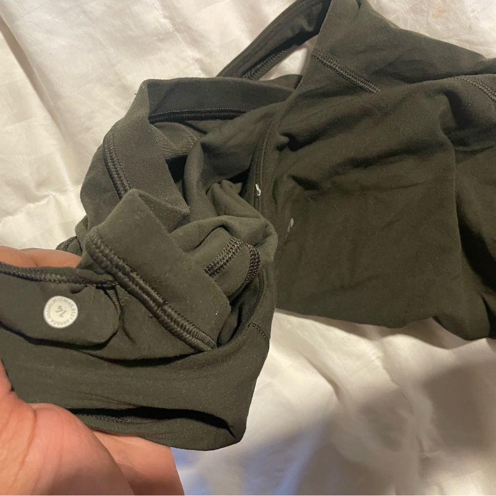 Lululemon Align Tank Olive Green Women's Tank Top - Picture 4 of 5